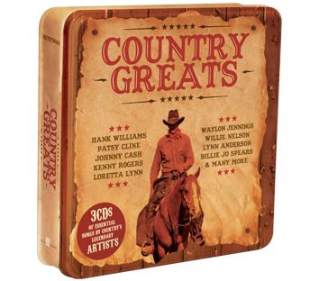 Various - Country Greats (3CD Tin) - CD